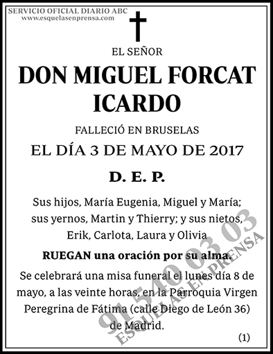 Miguel Forcat Icardo